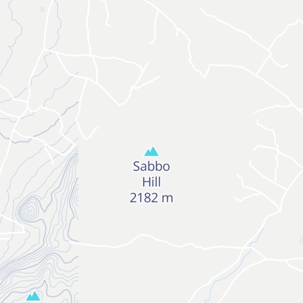 Map of Sabbo Hill