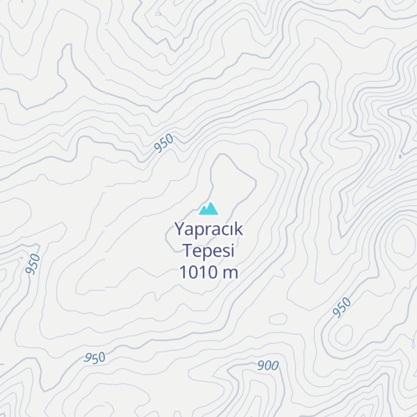 Map of Yapracık Tepesi