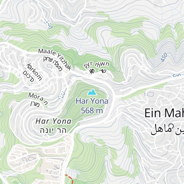 Map of Har Yona