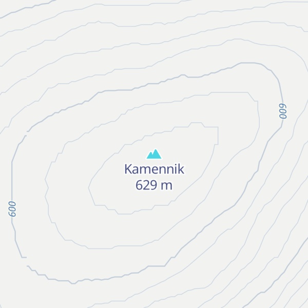 Map of Kamennik
