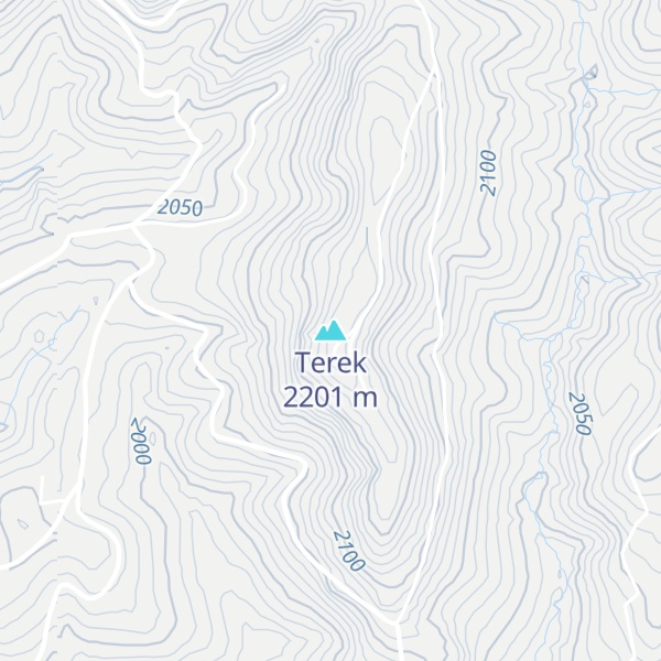 Map of Terek