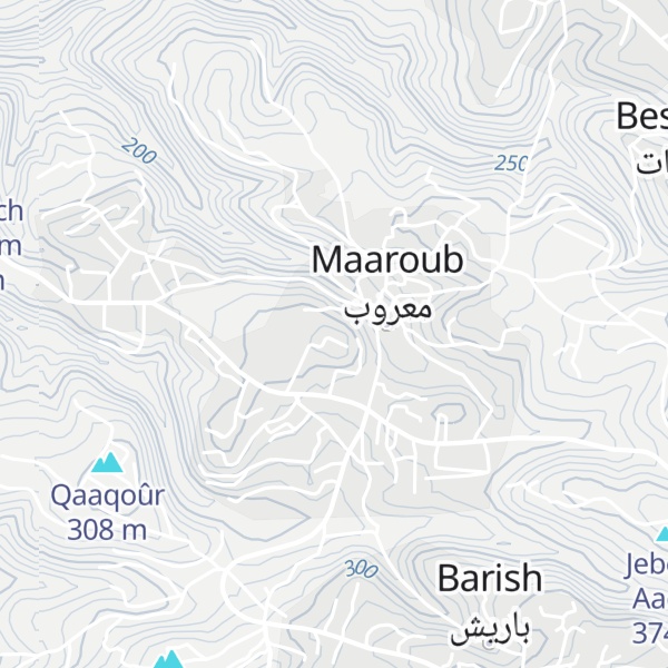 Map of Dahr es Saïyed