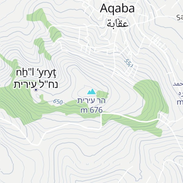 Map of הר עירית