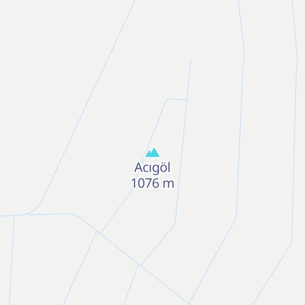 Map of Acıgöl