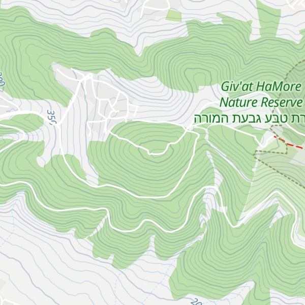 Map of Givat HaMore