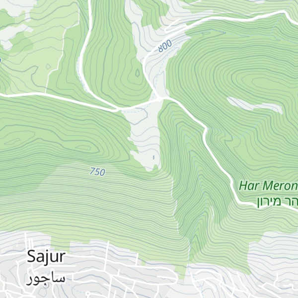 Map of Har Hod