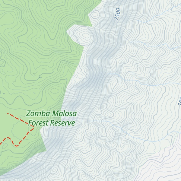 Map of Sphinx Buttress
