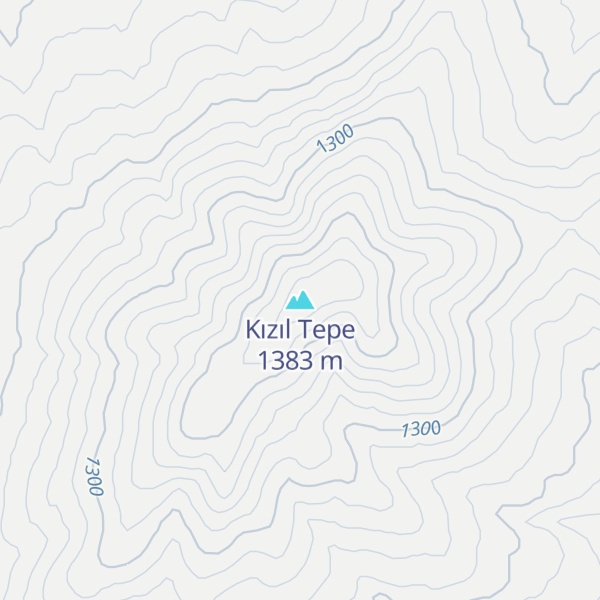 Map of Kızıl Tepe
