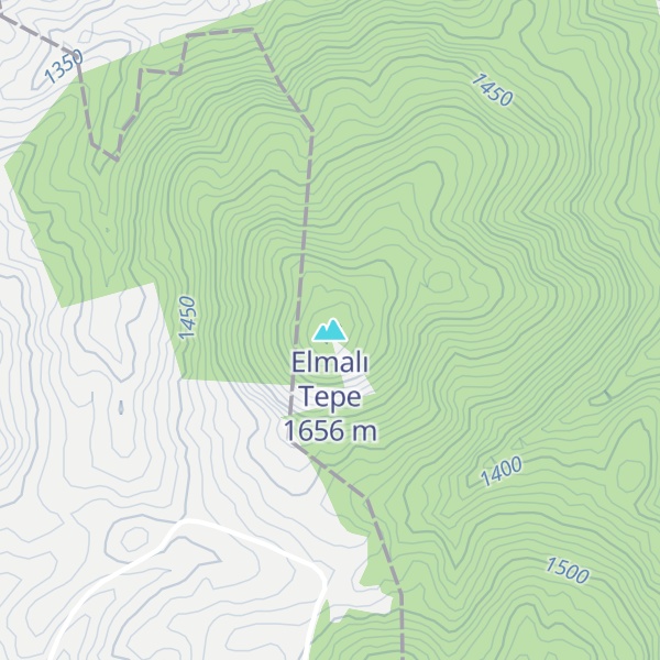 Map of Elmalı Tepe