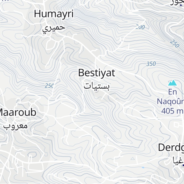 Map of Dahr en Nichâb