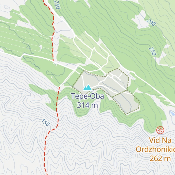 Map of Tepe-Oba