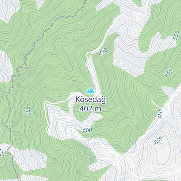 Map of Kösedağ