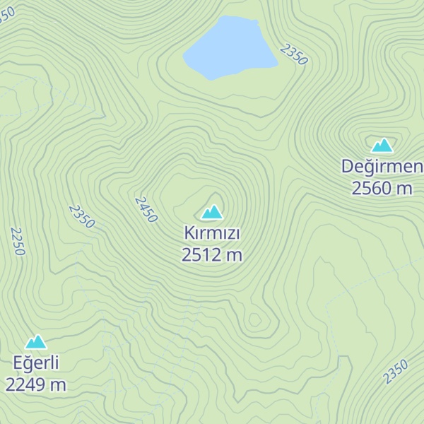 Map of Kırmızı