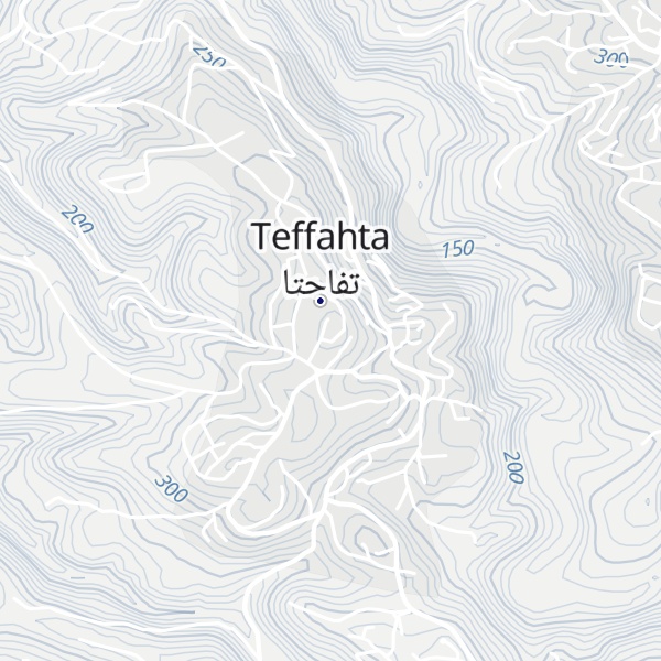 Map of Dahr el Aamouri