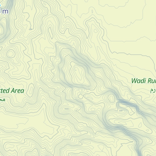 Map of Jabal al Qaţţār