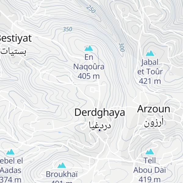Map of Dahr Hamâdi