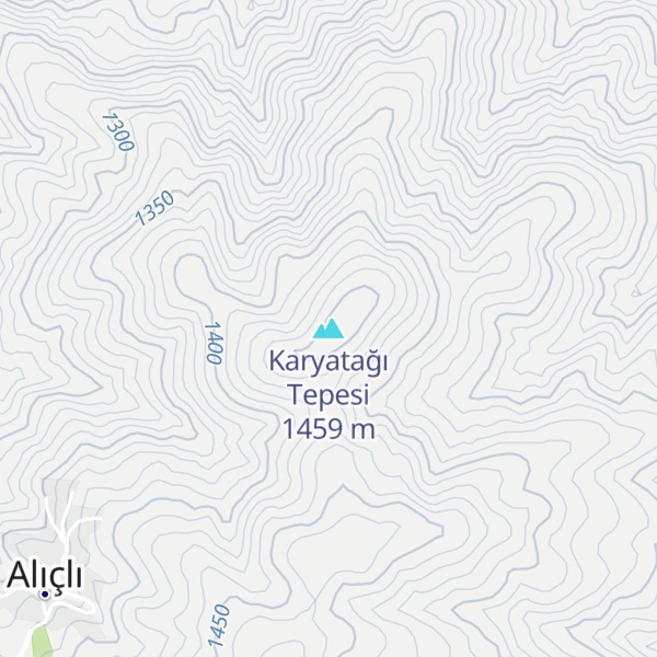 Map of Karyatağı Tepesi