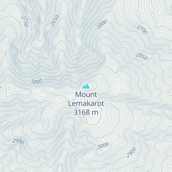 Map of Mount Lemakarot