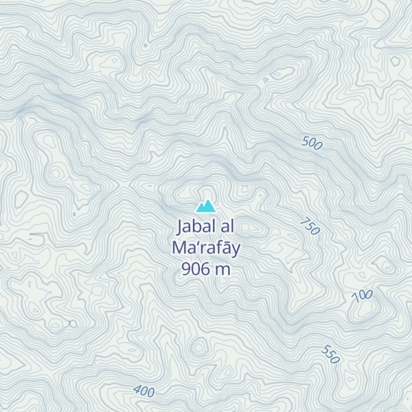 Map of Jabal al Ma‘rafāy