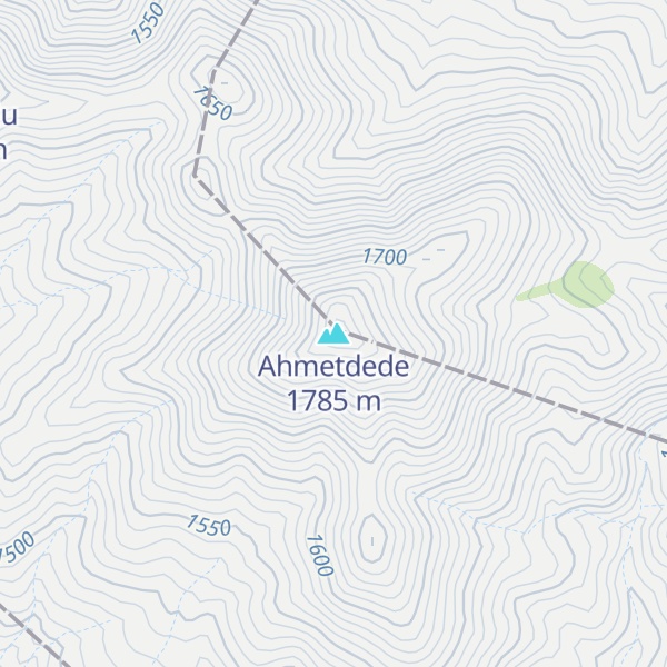 Map of Ahmetdede