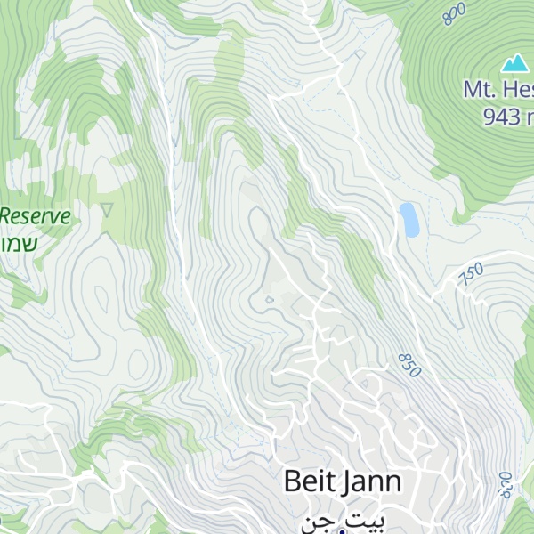 Map of Har Shahal