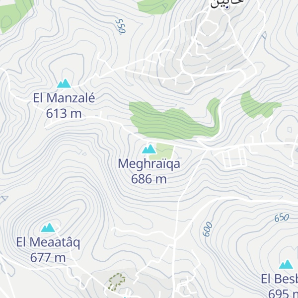 Map of Meghraïqa