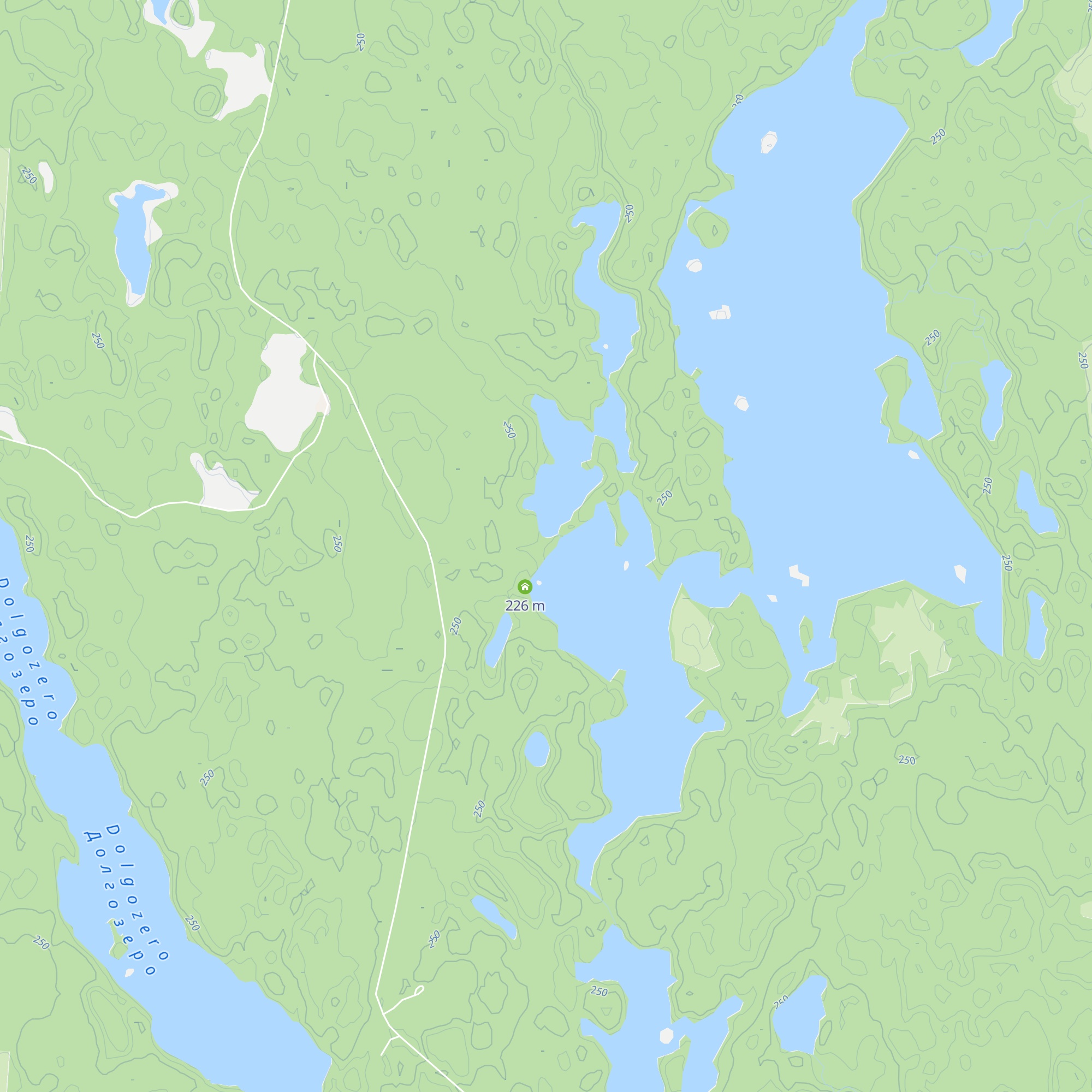 Ribackie Domiki map