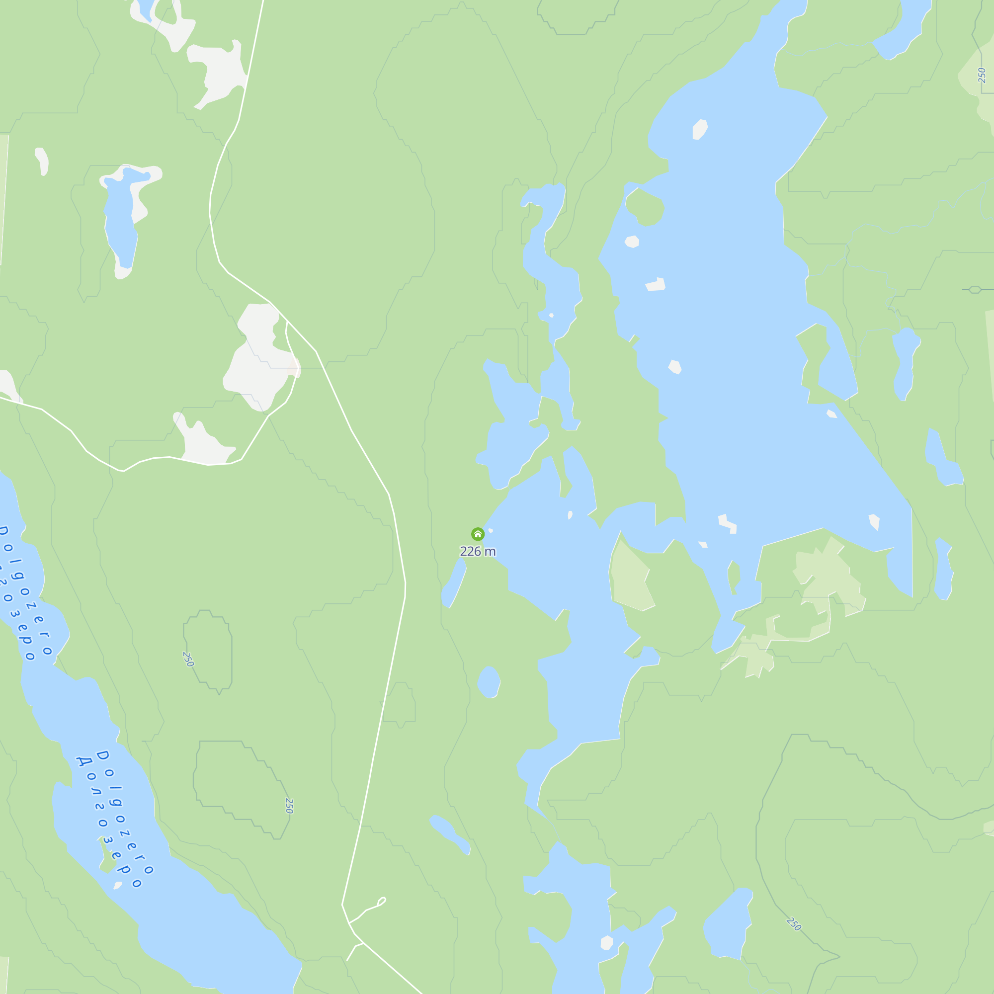 Ribackie Domiki map