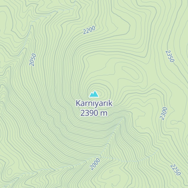 Map of Karnıyarık