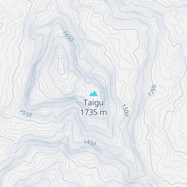 Map of Taigu