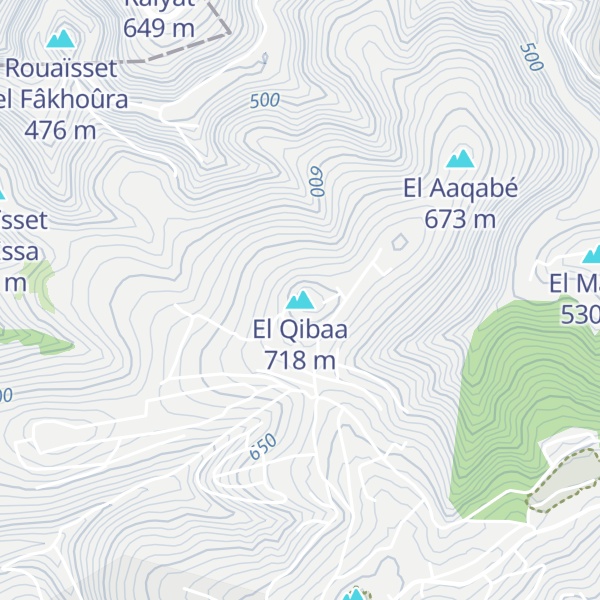 Map of El Qibaa