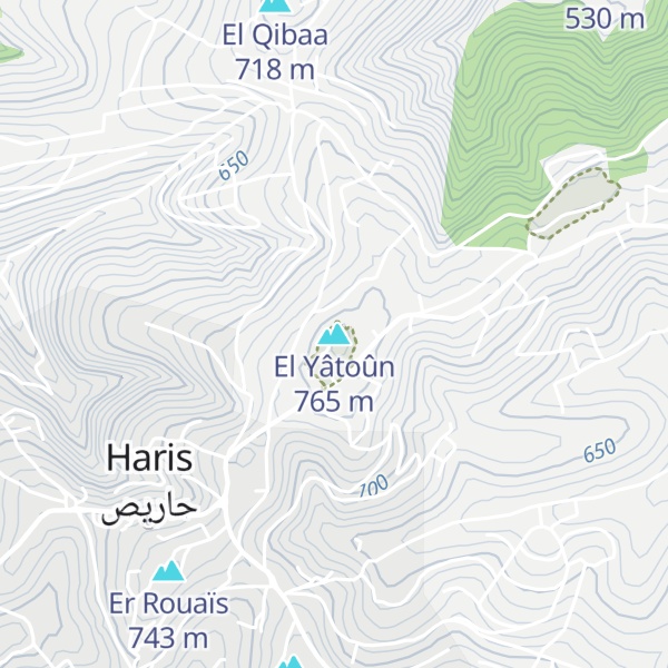 Map of El Yâtoûn