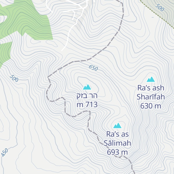 Map of הר בזק