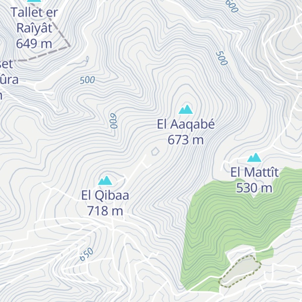 Map of El Ouastâni