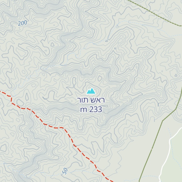 Map of ראש תור