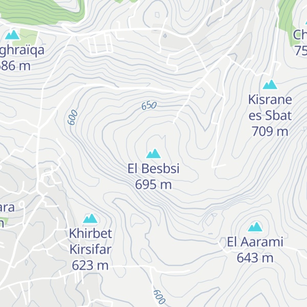 Map of El Besbsi