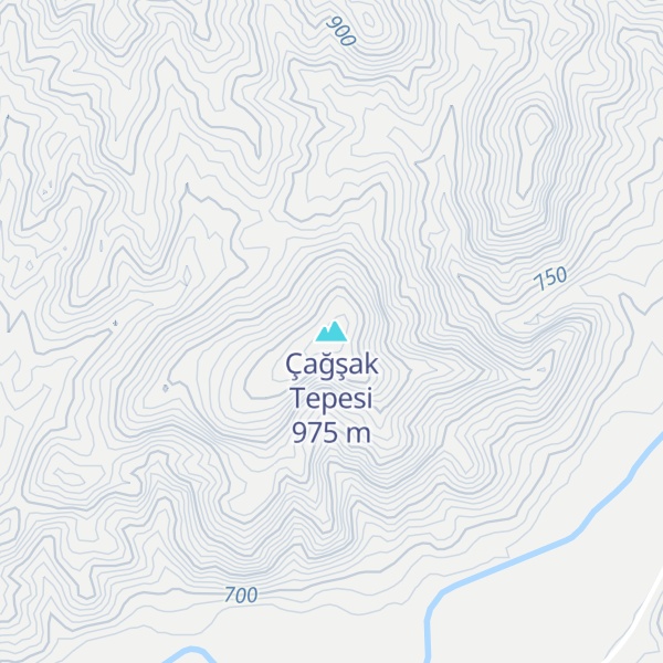 Map of Çağşak Tepesi