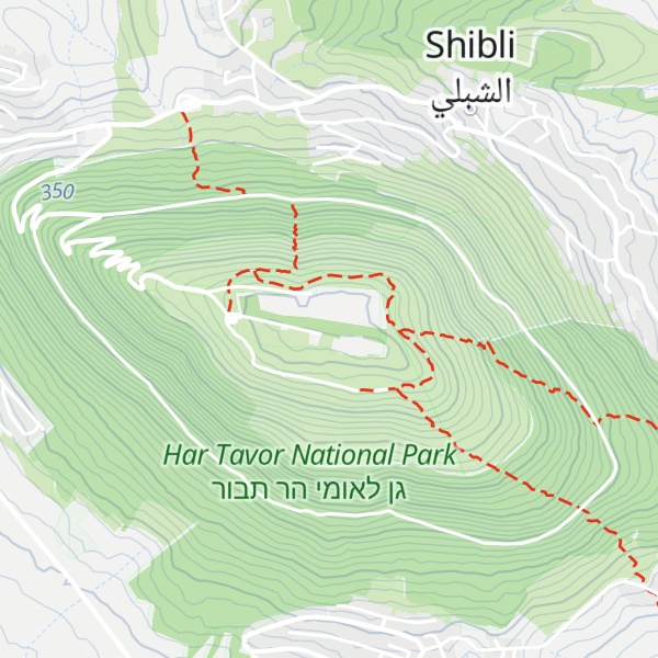 Map of Har Tavor