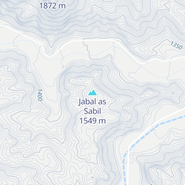 Map of Jabal as Sabil