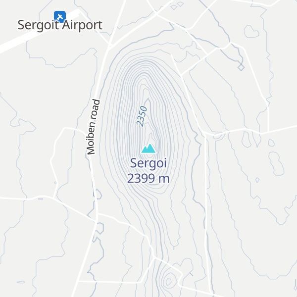 Map of Sergoi
