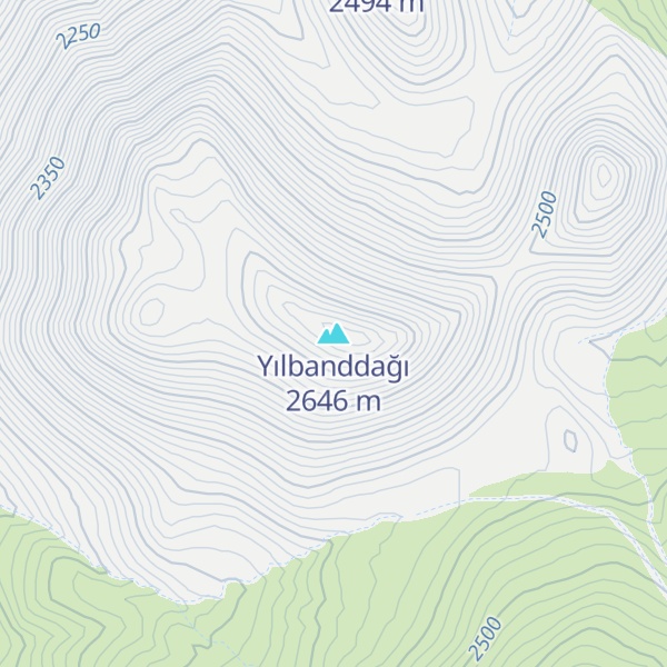 Map of Yılbanddağı