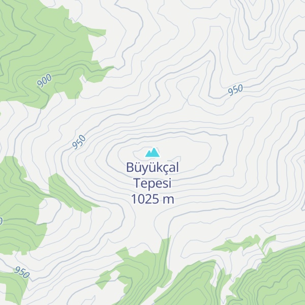 Map of Büyükçal Tepesi