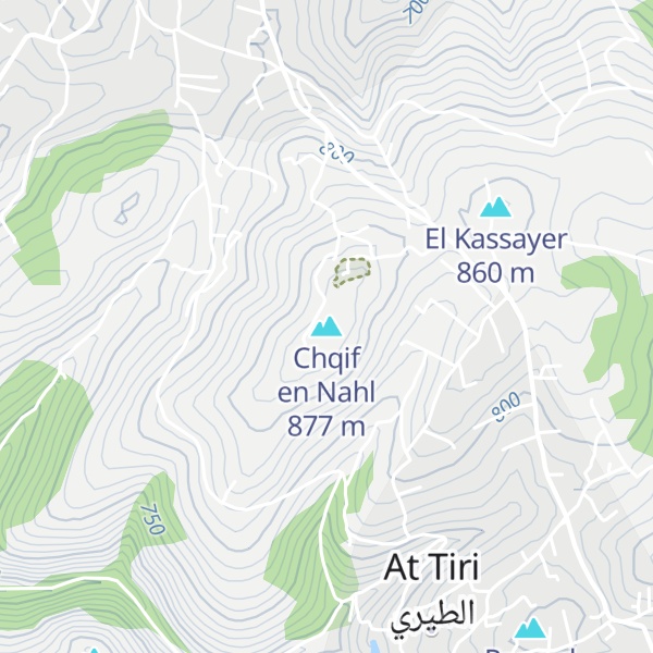 Map of Chqif en Nahl