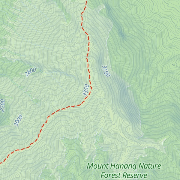 Map of Mt Hanang