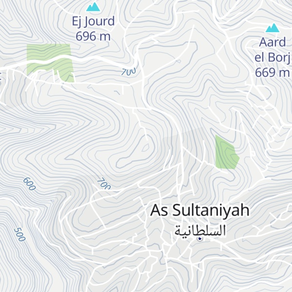 Map of Jabal Beït ed Douâra