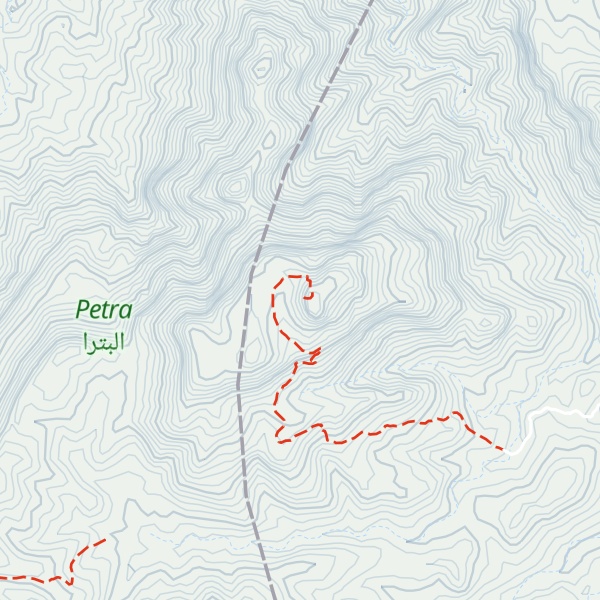 Map of Jabal Harun