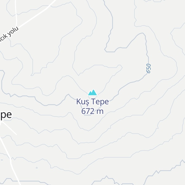 Map of Kuş Tepe