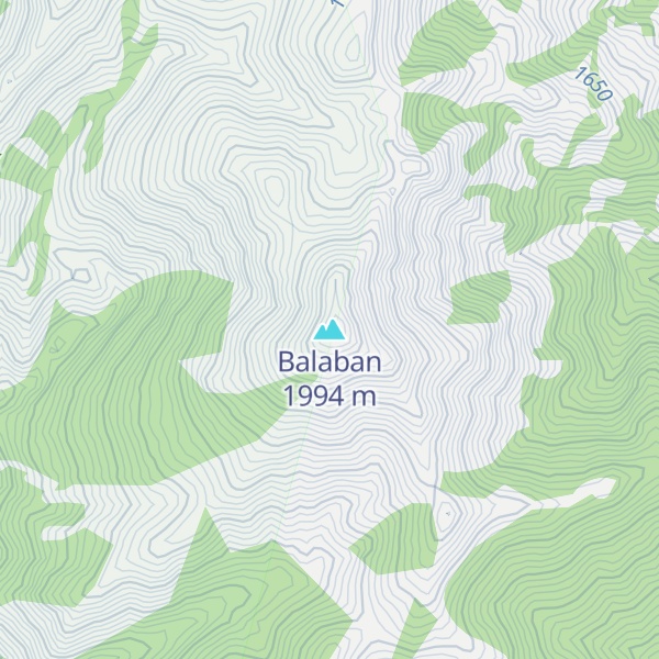 Map of Balaban