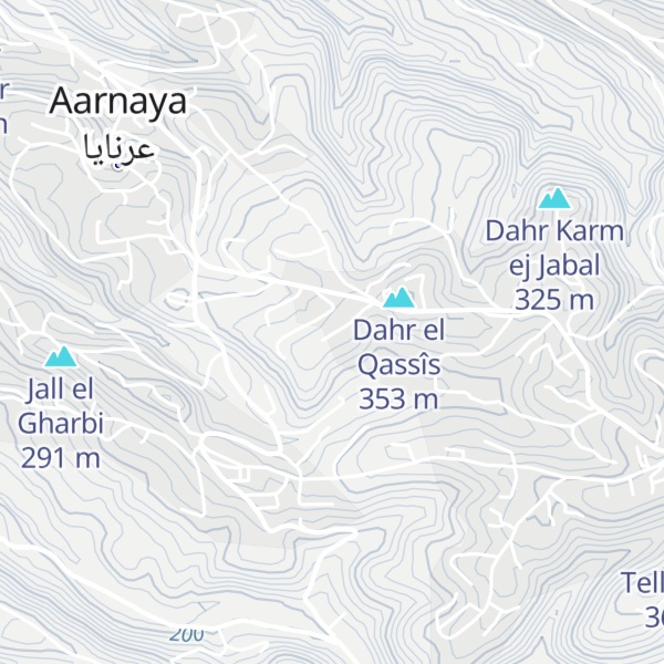 Map of Dahr Misr