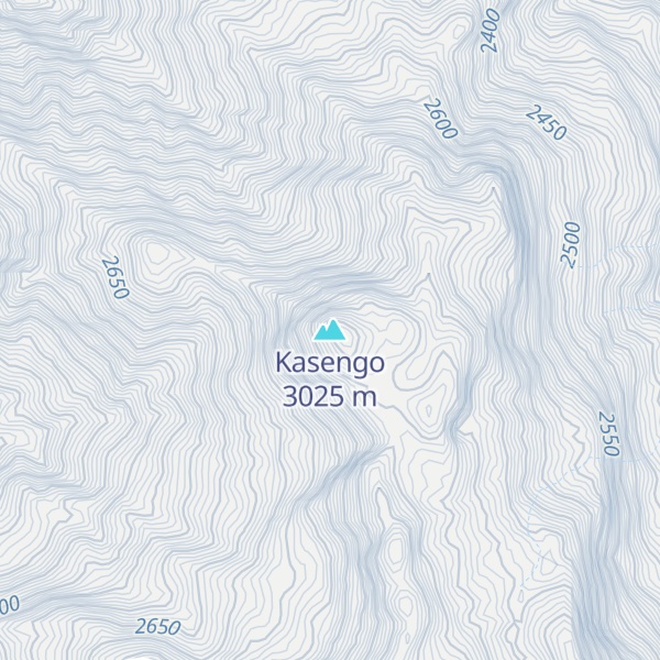 Map of Kasengo